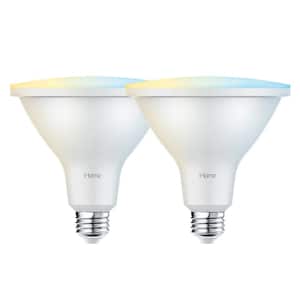 85-Watt Equivalent PAR38 Tunable Dimmable Smart Flood Light E26 White LED Light Bulb 2700K 1200 Lumens (2-Pack)