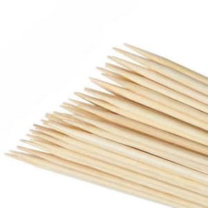 100-Piece 36 in. Natural Cooking Accessories Bamboo Skewers for Grilling, Barbecue and Camping