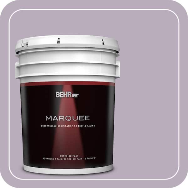 BEHR MARQUEE 5 gal. Home Decorators Collection #HDC-SP14-12 Exclusive Violet Flat Exterior Paint & Primer