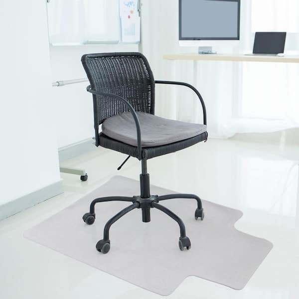 Karl home 47" X 35" PVC Mat Home Office Carpet Hard Protector Desk