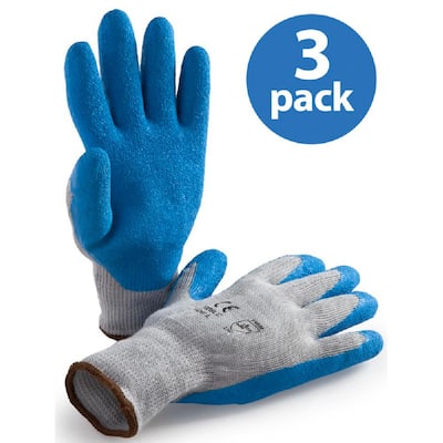 Premium Latex Coated Glove 3-Pair Bonus Pack