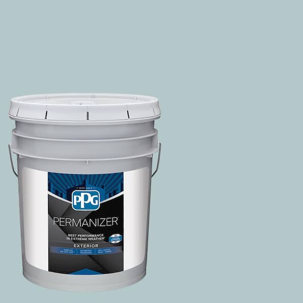 5 gal. PPG1034-4 Misty Surf Flat Exterior Paint