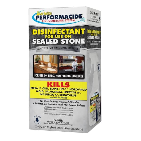 Star brite Performacide 32 oz. Disinfectant Spray Kit for Use on Sealed Stone