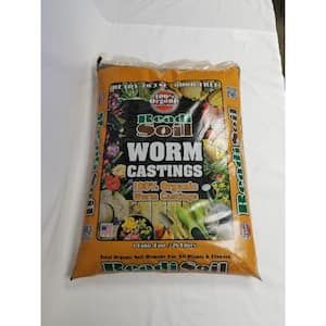 1 cu. ft. / 22 lb. 100% Organic Worm Castings Soil
