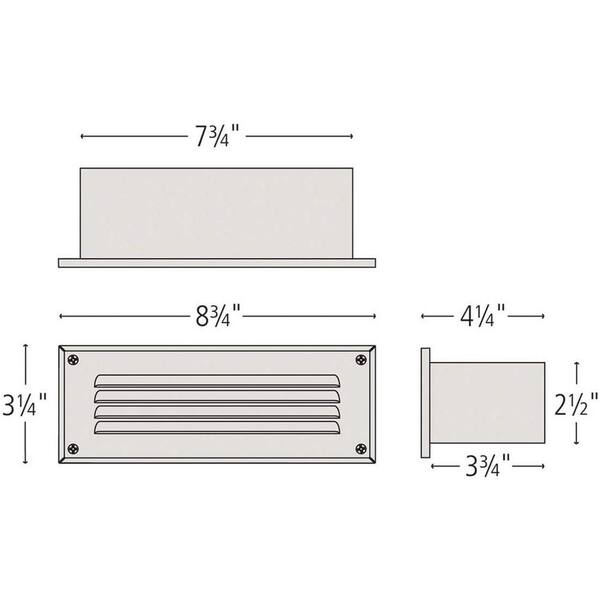 HINKLEY - Hardy Island Hardwired Matte Bronze Stair Light