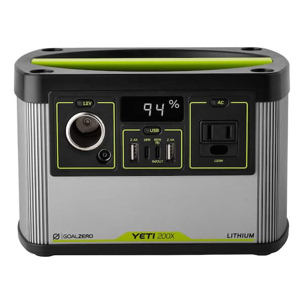 Goal Zero Yeti 200X Portable Power Station 187Wh Lithium Battery