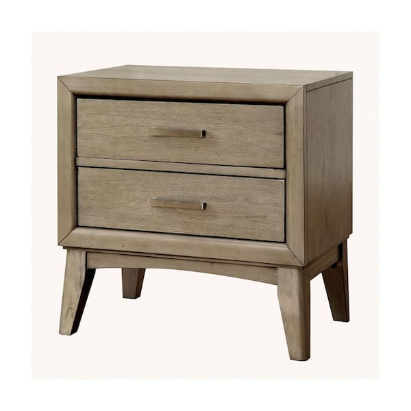 Snyder II Gray Contemporary Style Nightstand