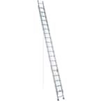 40 ft. Aluminum D-Rung Extension Ladder with 225 lb. Load Capacity Type II Duty Rating