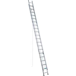 40 ft. Aluminum D-Rung Extension Ladder with 225 lb. Load Capacity Type II Duty Rating