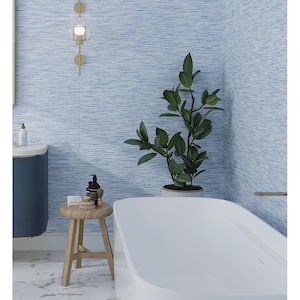 Sothis Blue 23 in. x 46 in. Textured Porcelain Rectangle Wall and Floor Tile (15.29 sq. ft./Case) (2-pack)