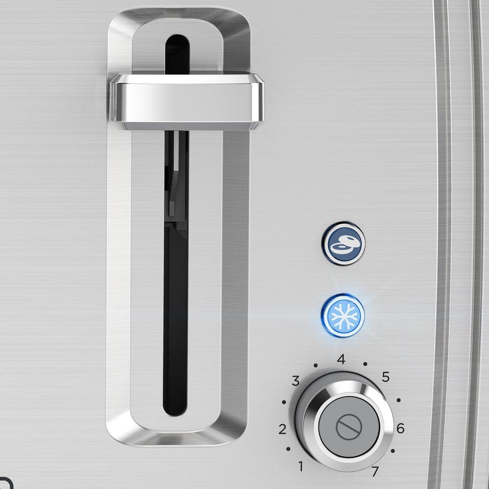 BLACK DECKER 4-Slice Stainless Steel Toaster