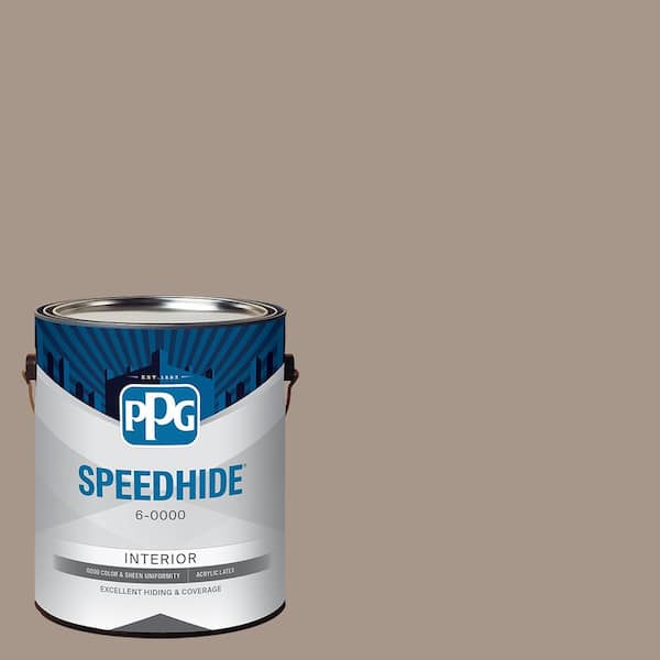 SPEEDHIDE 1 gal. PPG1020-5 Earl Gray Semi-Gloss Interior Paint