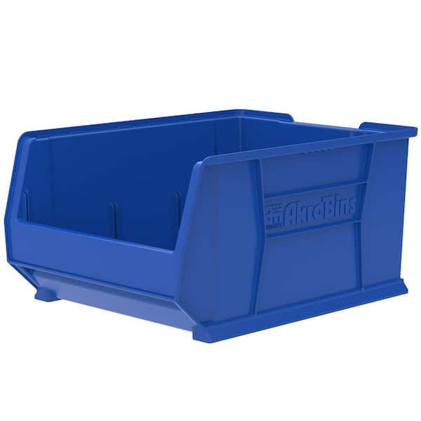 Super-Size Storage Bins, 23-7/8 in. x 18-1/4 in. x 12 in. Blue