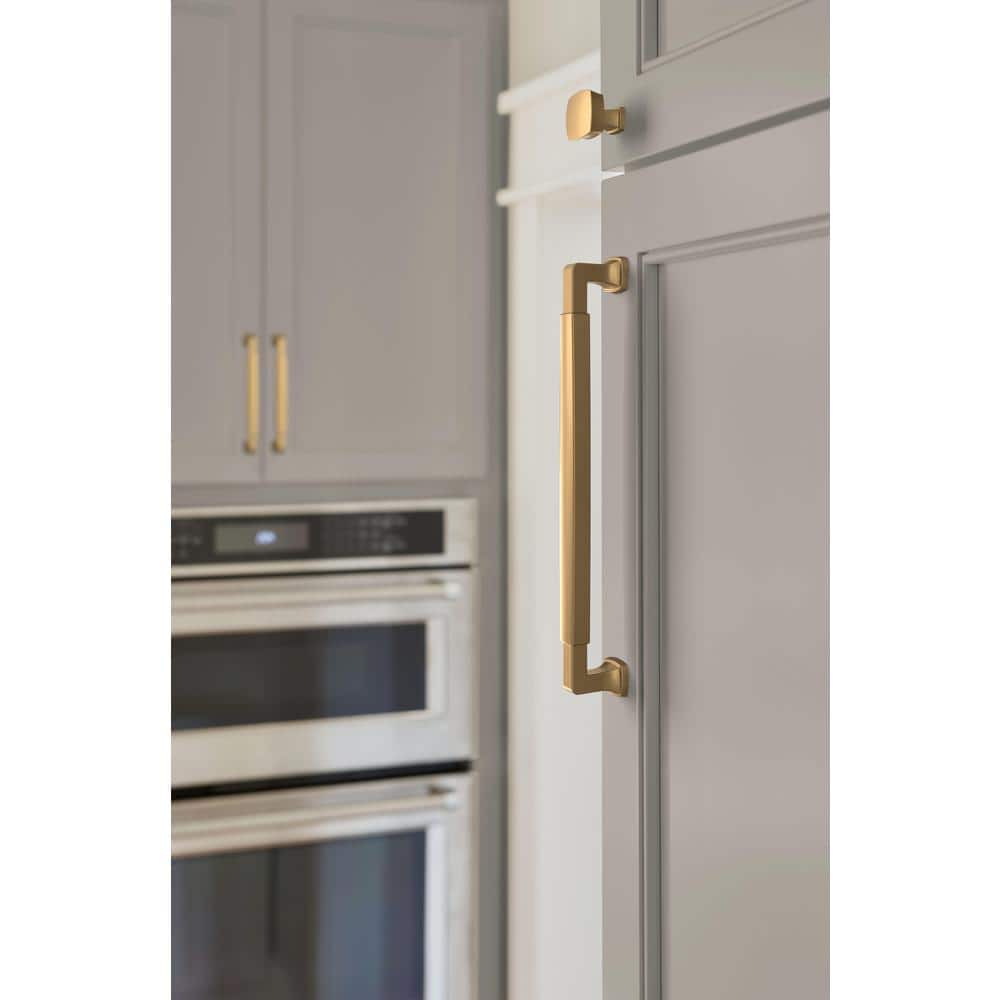 Champagne Bronze Matte Cabinet Drawer Pull with Mounting Hardware