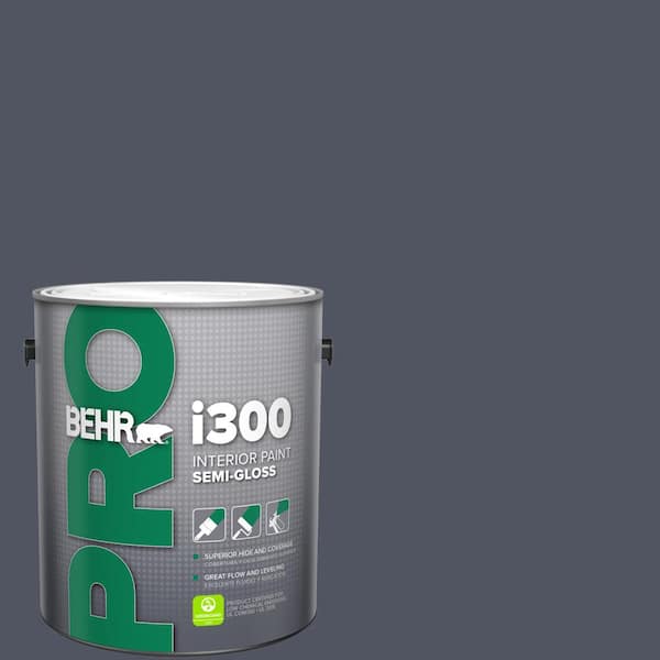 BEHR PRO 1 gal. #S550-7 Knighthood Semi-Gloss Interior Paint