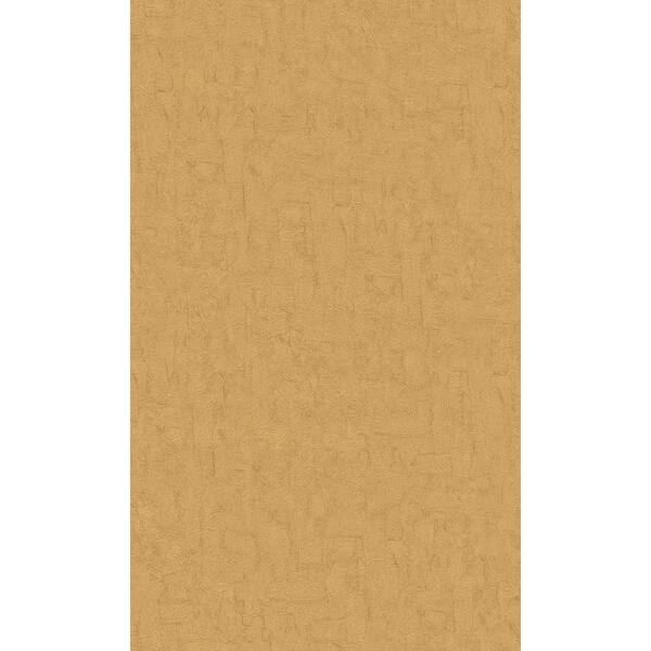 Walls Republic Yellow and Ochre Plain Textured Printed NonWoven Paper