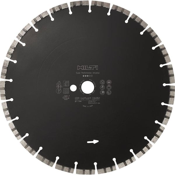 Hilti Cutting Disc SP 14 in. x 1 in. Universal