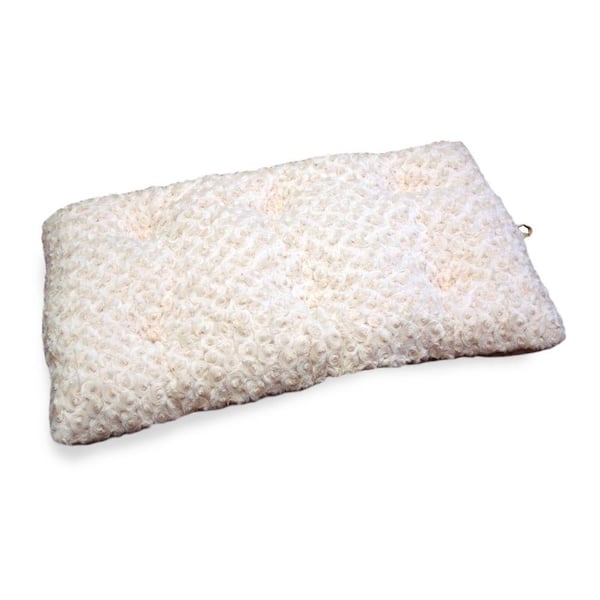 PAW Lavish Cushion XX-Large Latte Pillow Furry Pet Bed