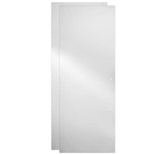 48 in. Frameless Sliding Shower Door Glass Panels, Clear