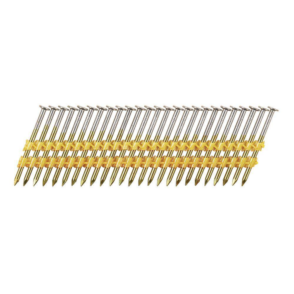 PorterCable 2 in. x 0.113 in. Round Head Collated Framing Nails (6,000 per Box) FR13200 The