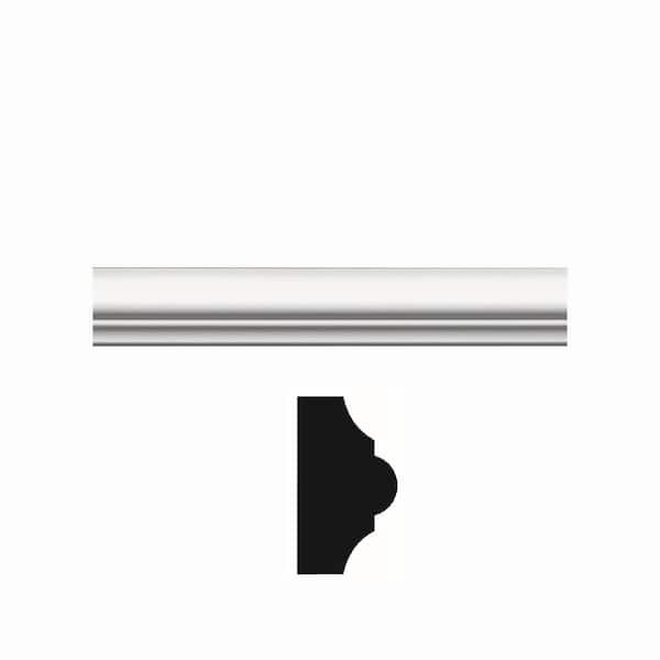 Focal Point System D 1/2 in. x 7/8 in. x 95 in. Primed Polyurethane Panel Moulding
