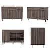 47.2 Sink Base Cabinet in Brown Latitude Run