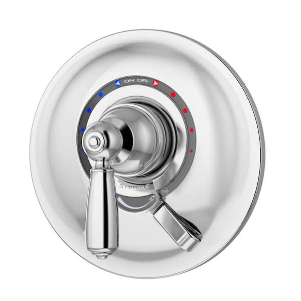 Symmons Allura 1-Handle Wall-Mounted Shower Valve Trim Kit in Polished Chrome (Valve not Included)