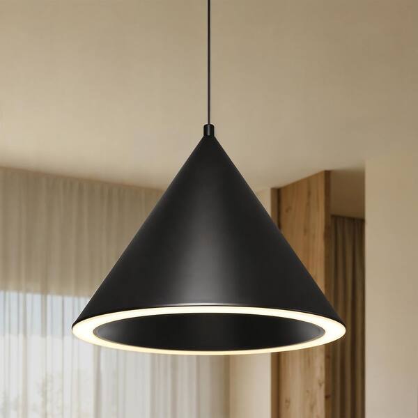 Artika Denali 27-Watt Modern Black 3CCT Integrated LED Hanging