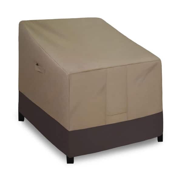 Unbranded Waterproof Outdoor Lounge Chair Cover, Patio Couch Cover, Outdoor Furniture Cover (1-Pack-37Wx30Dx31H in, Camel/Brown)