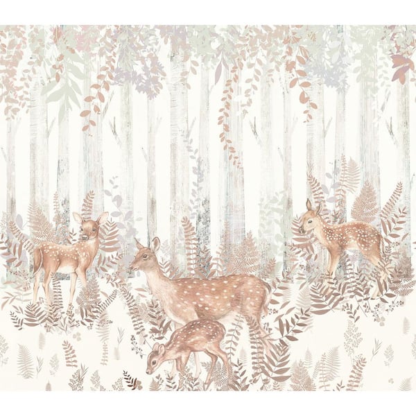 Fawn Meadow Wall Mural