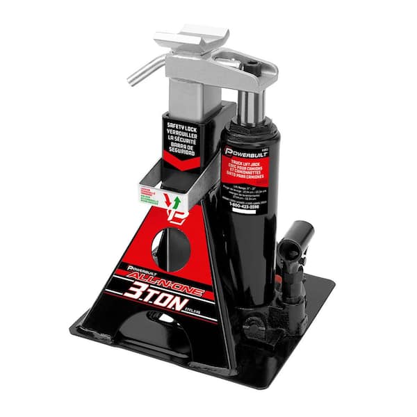 Powerbuilt 3-Ton All-in-One Bottle Jack/Jack Stand