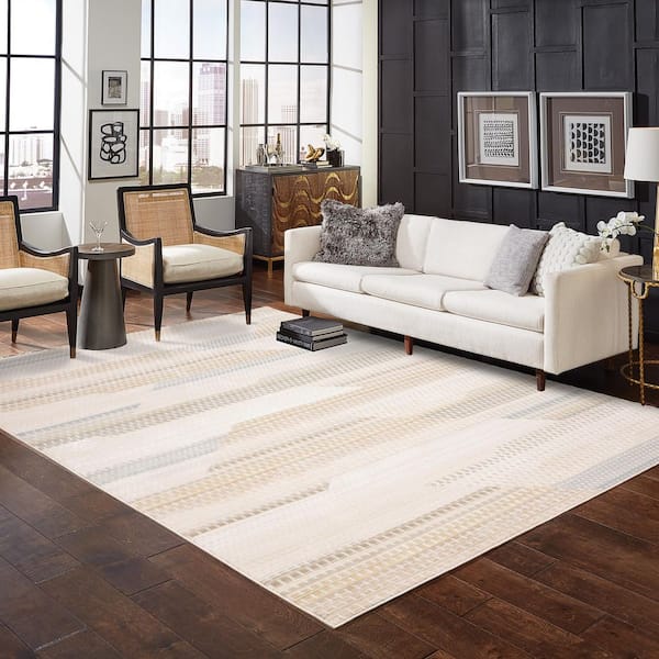 Ramsey 8 ft. X 10 ft. Multi-Geometric Area rug