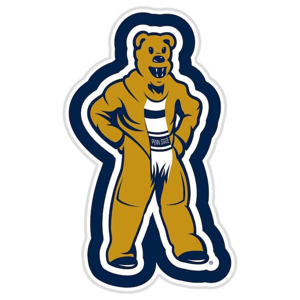 Evergreen 23 in. x 23 in. Penn State Brown College Mascot Plug-In LED Lighted Plastic Sign
