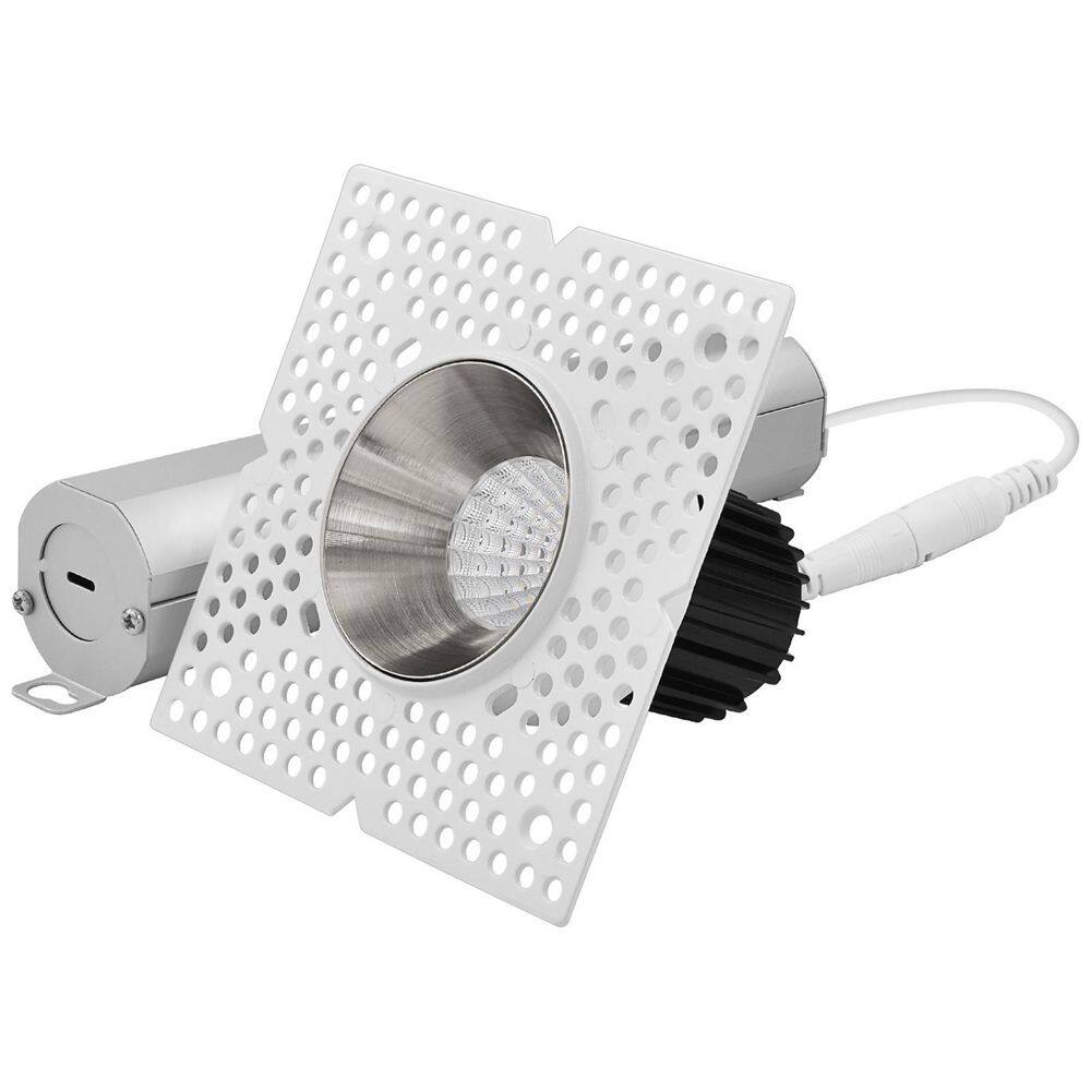 1 In. Integrated LED Trimless Spotlight with Nickel Trim 10W, 850LM, 5CCT, 38° Beam Angle, Dimmable, CRI90, IC Rated ETL price history on PriceWatchPro