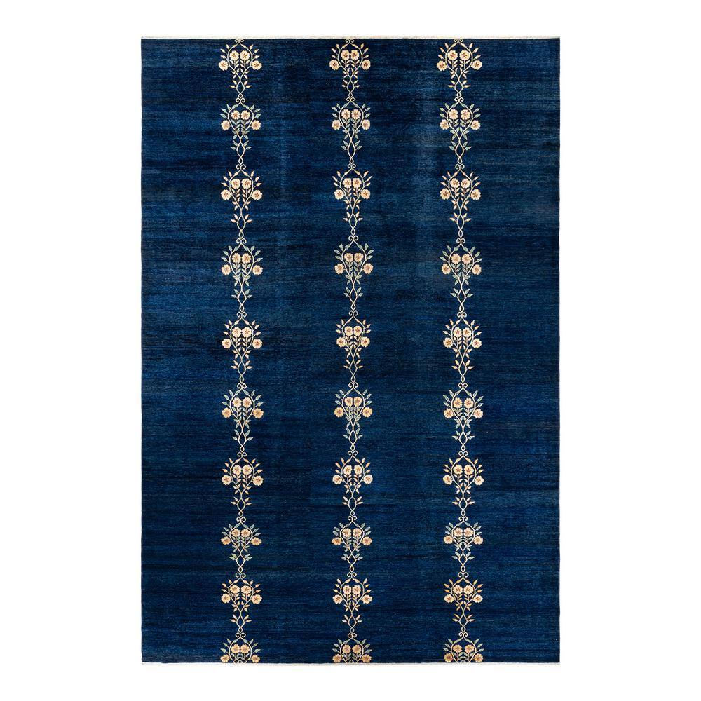 Eclectic One-of-a-Kind Handmade Blue 17 ft. 5 in. x 12 ft. 0 in. Indoor Area Rug price history on PriceWatchPro