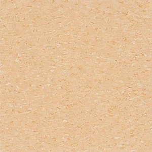 Take Home Sample - Imperial Texture VCT Doeskin Peach Standard Excelon Commercial Vinyl Tile - 6 in. x 6 in.