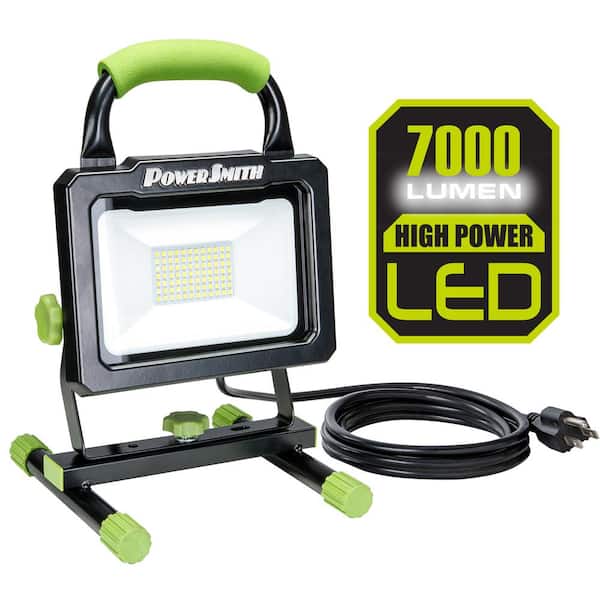 PowerSmith 7,000 Lumens LED Portable Work Light with 5 ft. Power Cord