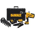 DEWALT 20V MAX Cordless Press Tool 6 Press Jaws Sized 1 2 in