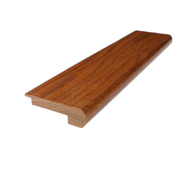 ROPPE Adelle 0.375 in. Thick x 2.78 in. Wide x 78 in. Length High Gloss Hardwood Trim Stair Nose Molding