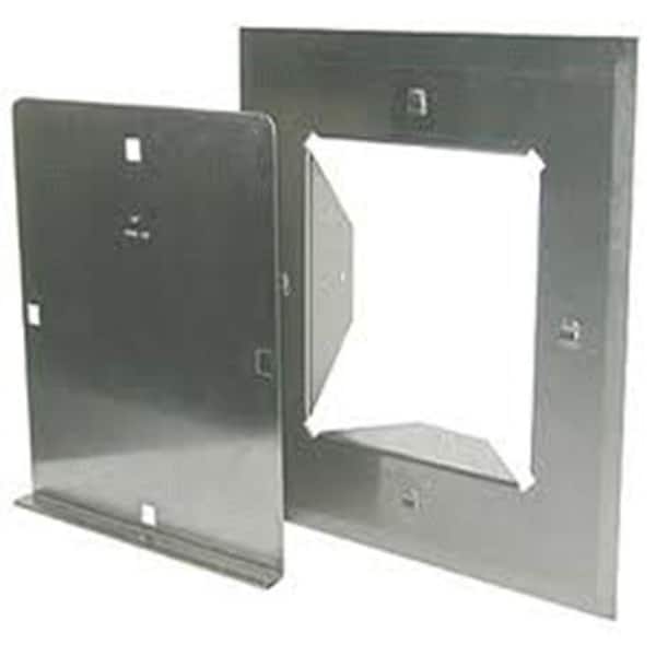 The Forever Cap 13 in. x 13 in. Stainless Steel Clean Out Door