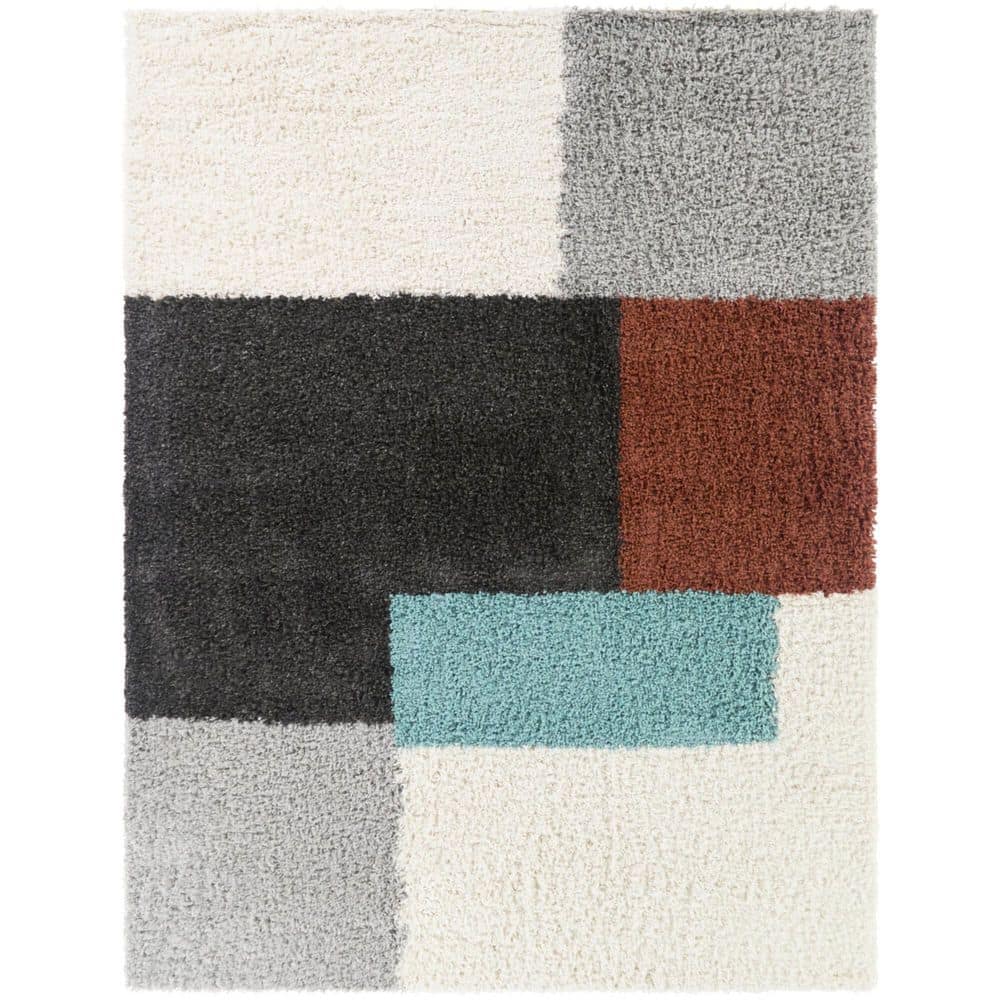 Daphne Brown/Blue/Rust 8 ft. x 10 ft. Area Rug price history on PriceWatchPro