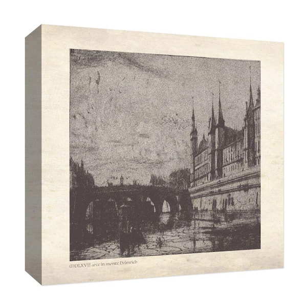 PTM Images Old Picture'' Canvas Abstract Wall Art 15 in. x 15 in.