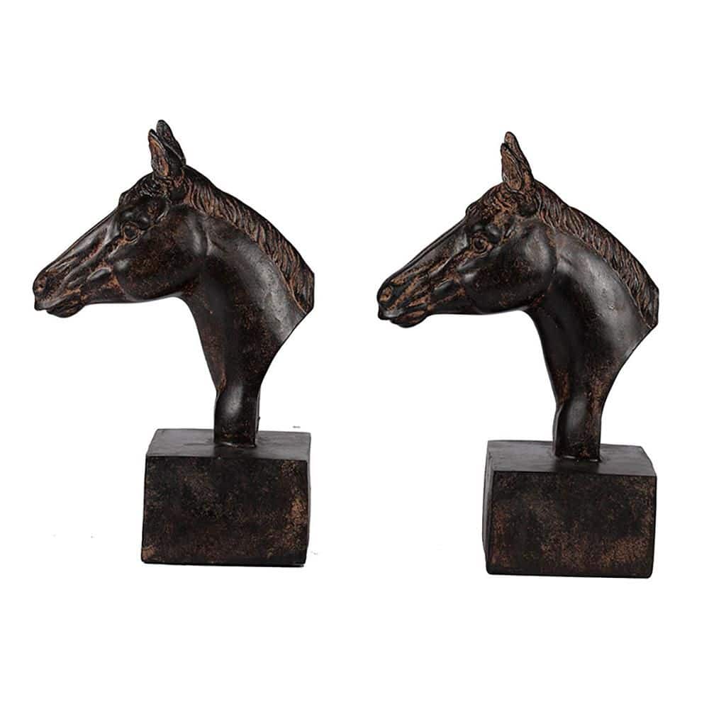 Brown Horse Polyresin Bookends(Set of 2) price history on PriceWatchPro