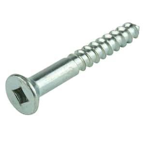 #10 x 1-1/2 in. Square Flat Head Stainless Steel Wood Screw (15-Pack)