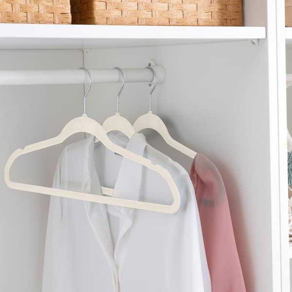 Simplify Hangers, Velvet, Super Slim Design - 25 hangers