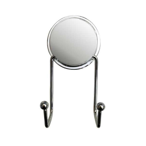 Bathroom Accessories - Home Essentials Twist & Lock Mirror With Hooks