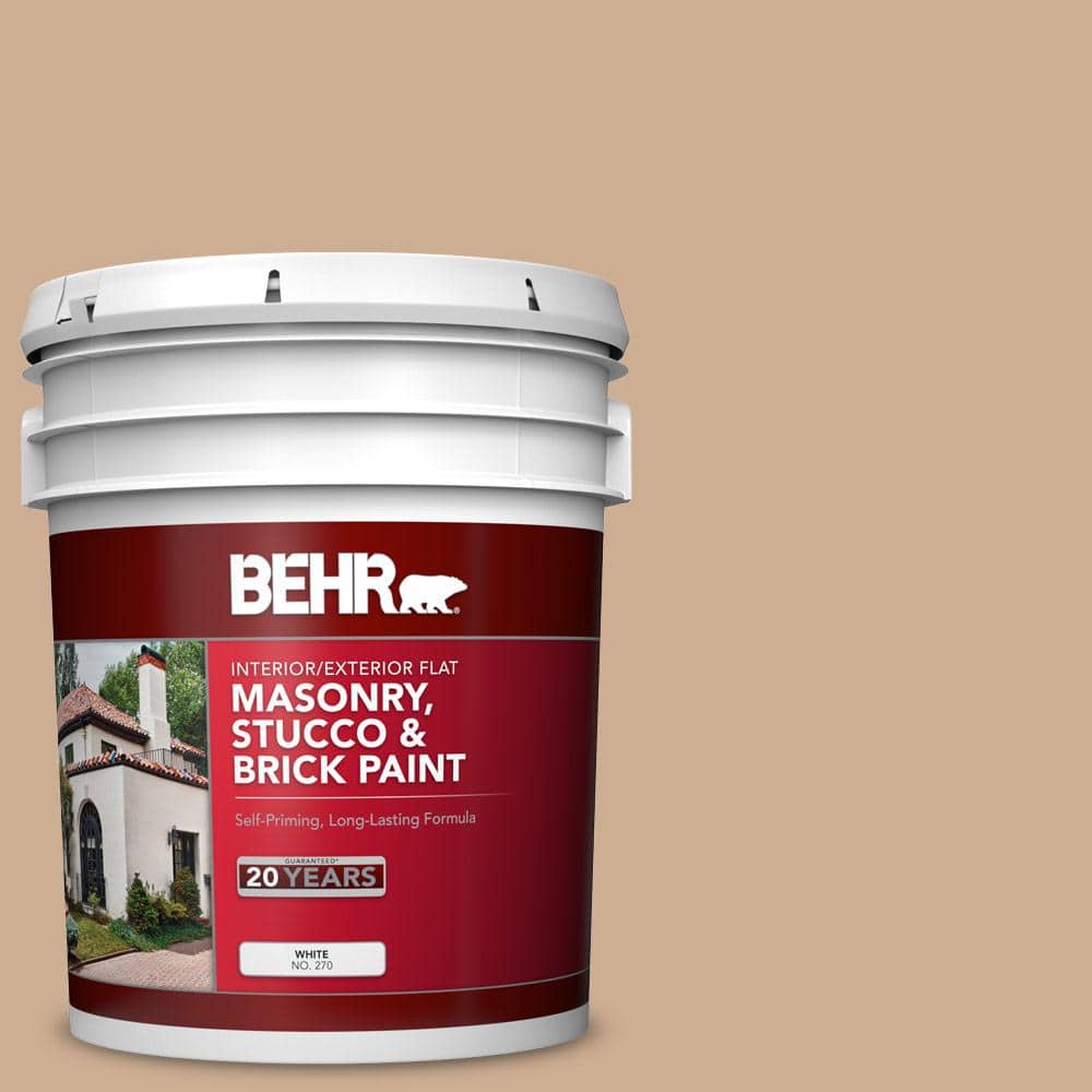 5 gal. #PPF-42 Gathering Place Flat Interior/Exterior Masonry, Stucco and B