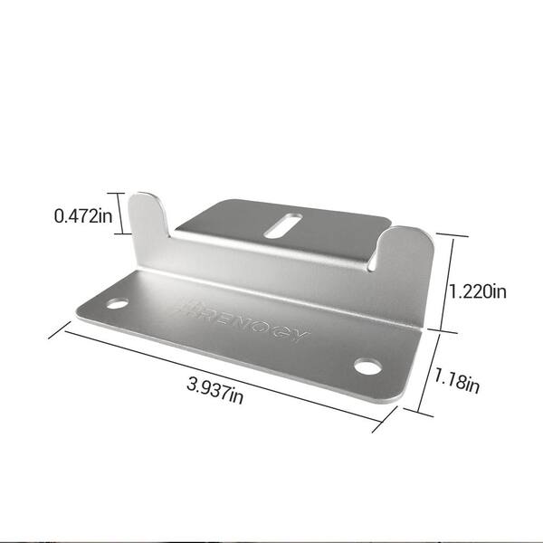 AUTO 4Pcs Solar Panel Mounting Kits Solar Panel Z Bracket Mount Mounting Set Rv Boat Off Grid I.528650208