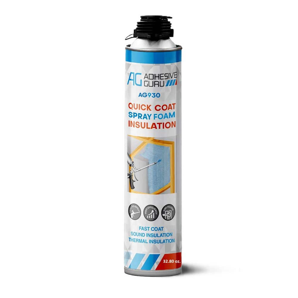 AG930 32.8 oz. Insulation Spray Foam Sealant, Thermal and Sound Insulation,