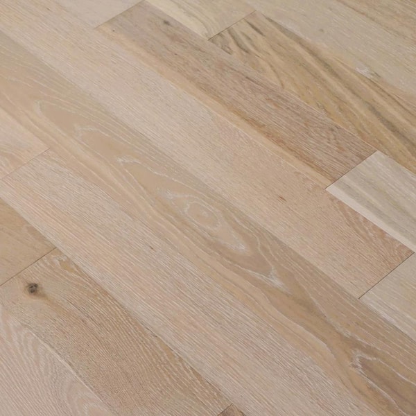 Take Home Sample - Yosemite Oak 1/2 in. T x 5 in. W Wire Brushed Engineered Hardwood Flooring